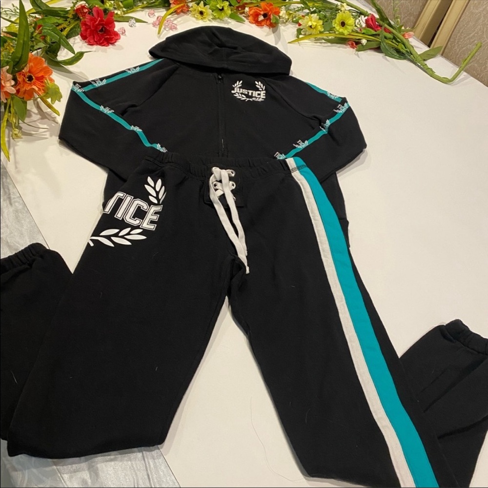 Justice Set & Hooded Top 8 bottom 10